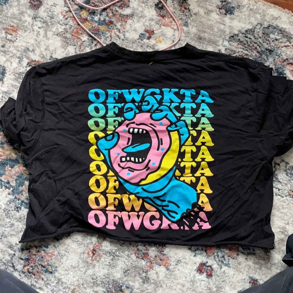 Odd future cropped tee
